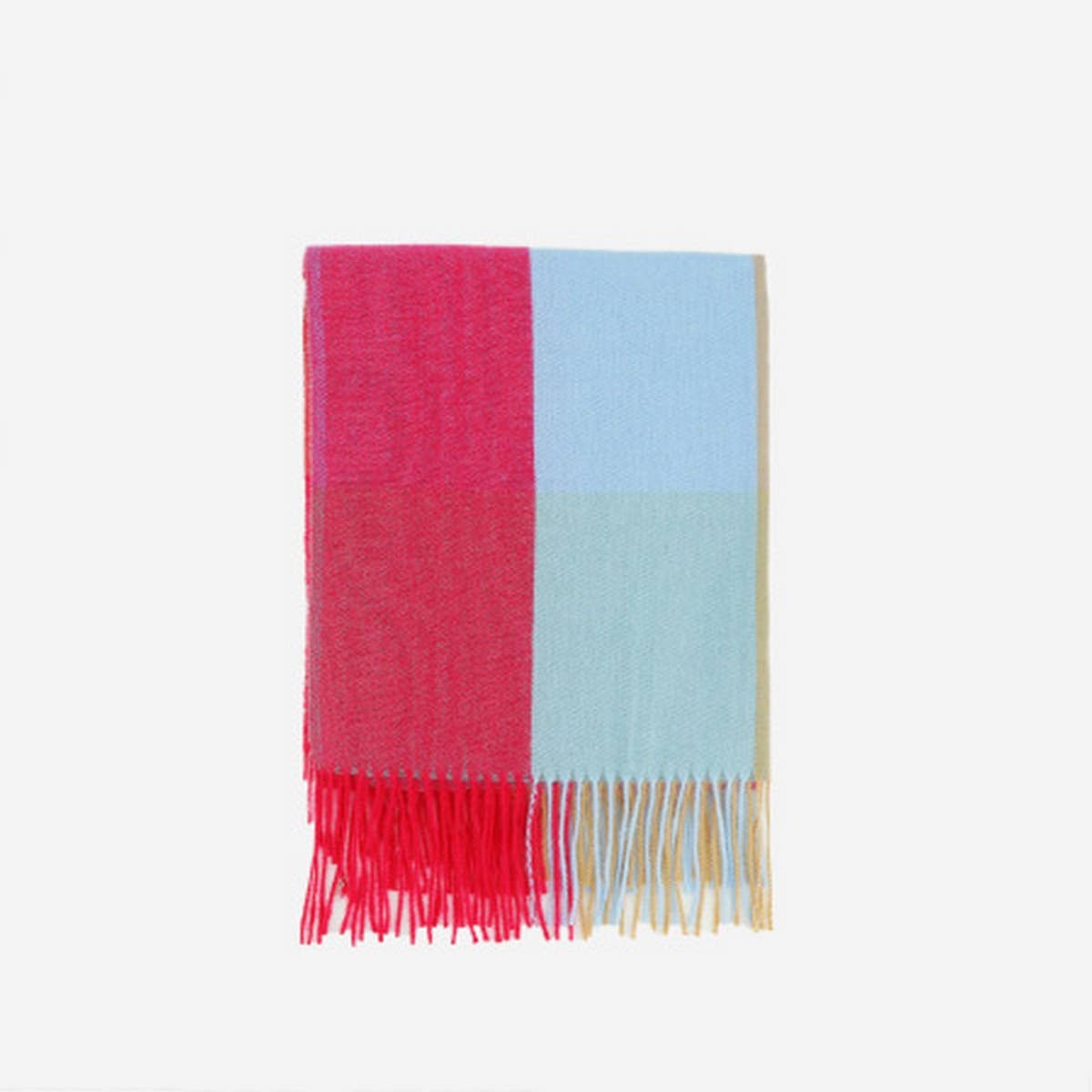 Plaid Thick Scarf ??Unisex Winter Warm Shawl_CWASC1101