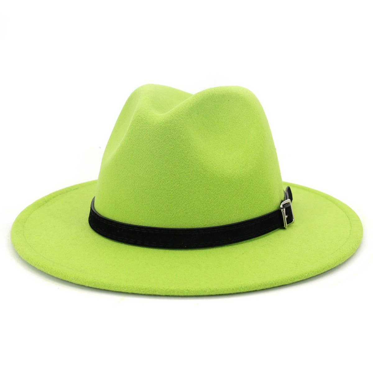 AUTUMN AND WINTER CLASSIC FLAT BRIM JAZZ HAT_CWAH1778