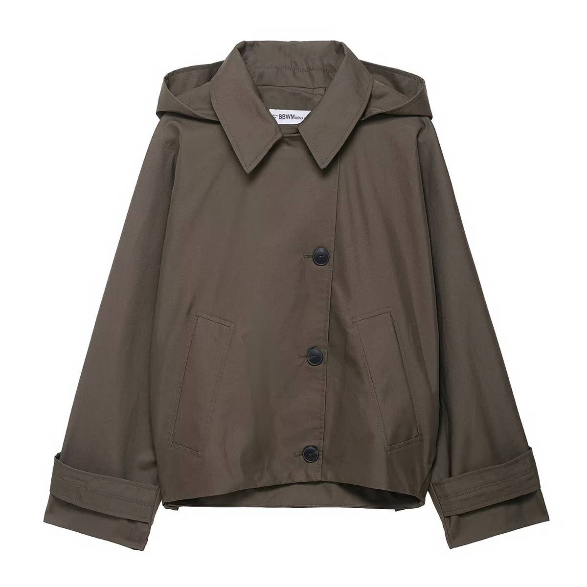 Fashionable waterproof windbreaker jacket