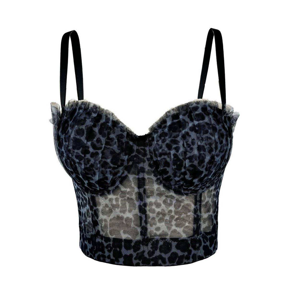 DESIGN PLEATED TUBE TOP SEXY HERRINGBONE BRA