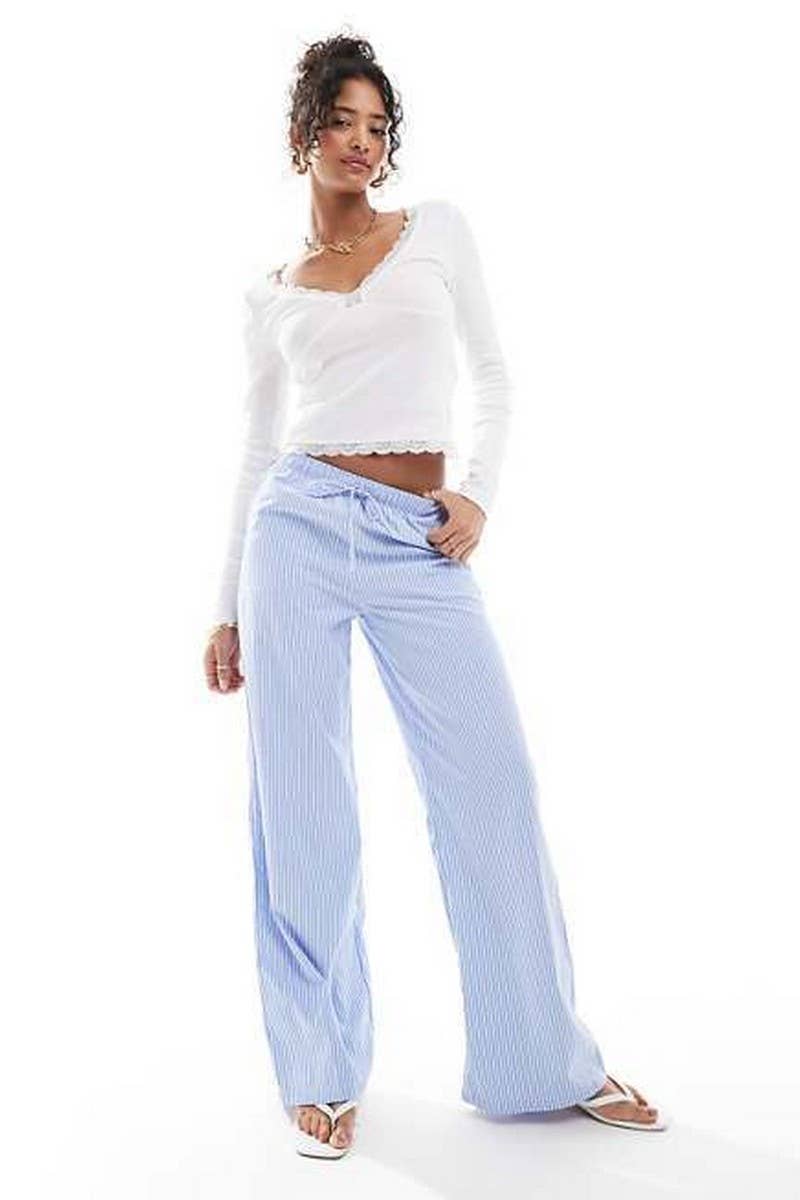 CWTBLL3958_SOLID SLIM FIT LONG SLEEVE LACE CROP TOP