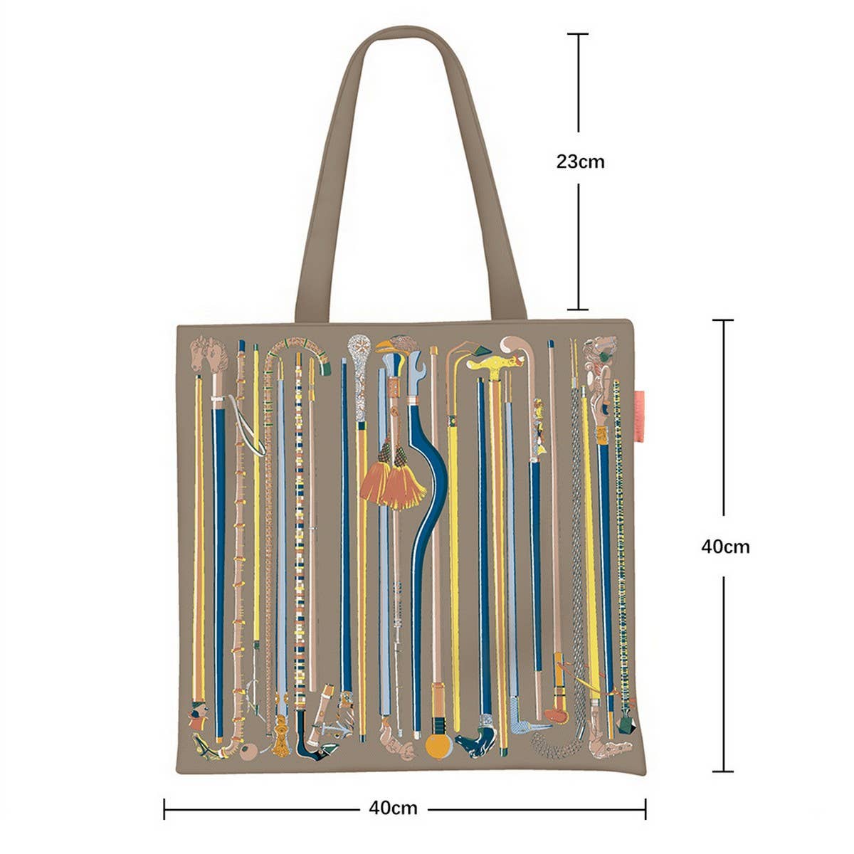Student Canvas Tote Bag, Spacious Design_CWAB5138