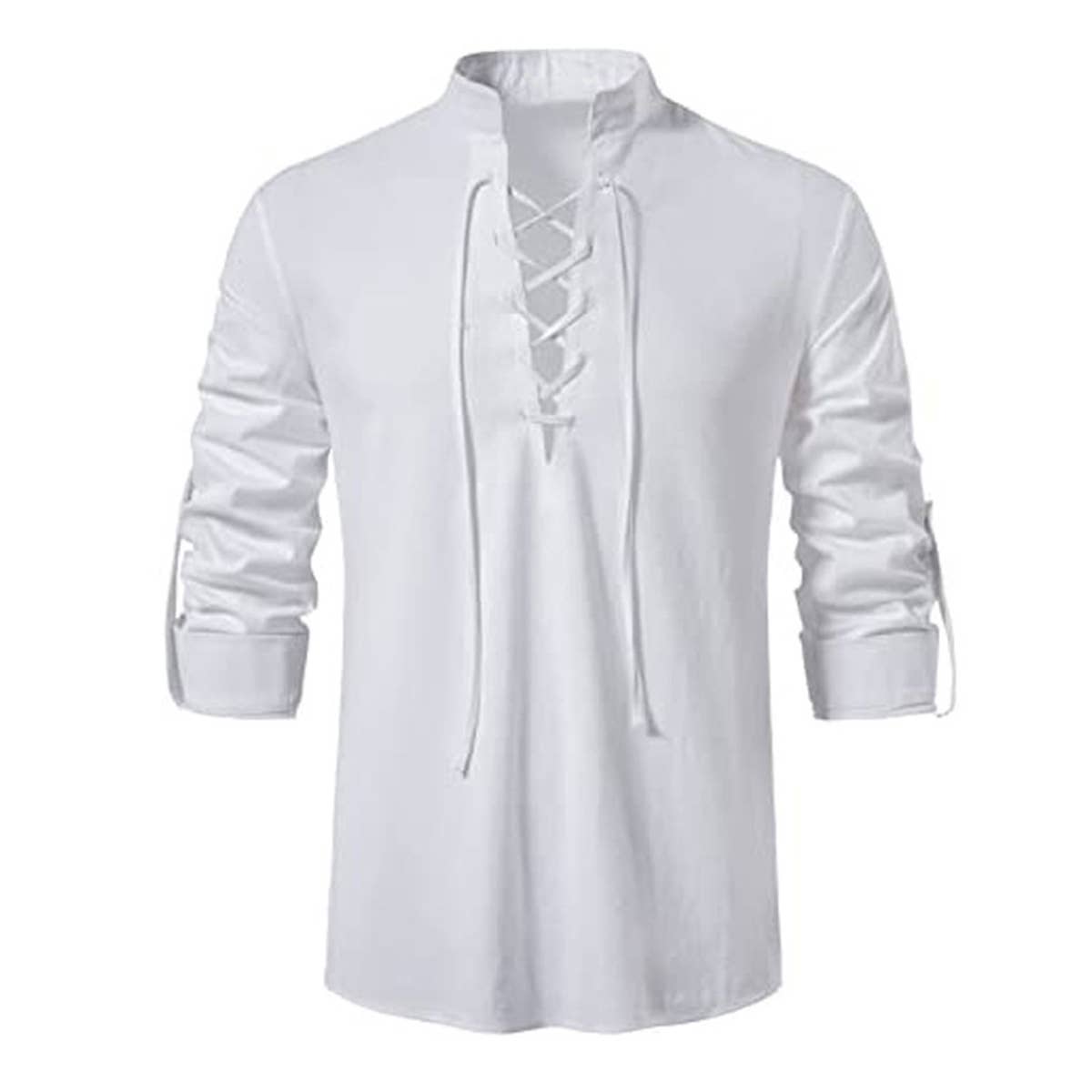 HALLOWEEN COS MEDIEVAL WIZARD LONG SLEEVE SHIRT