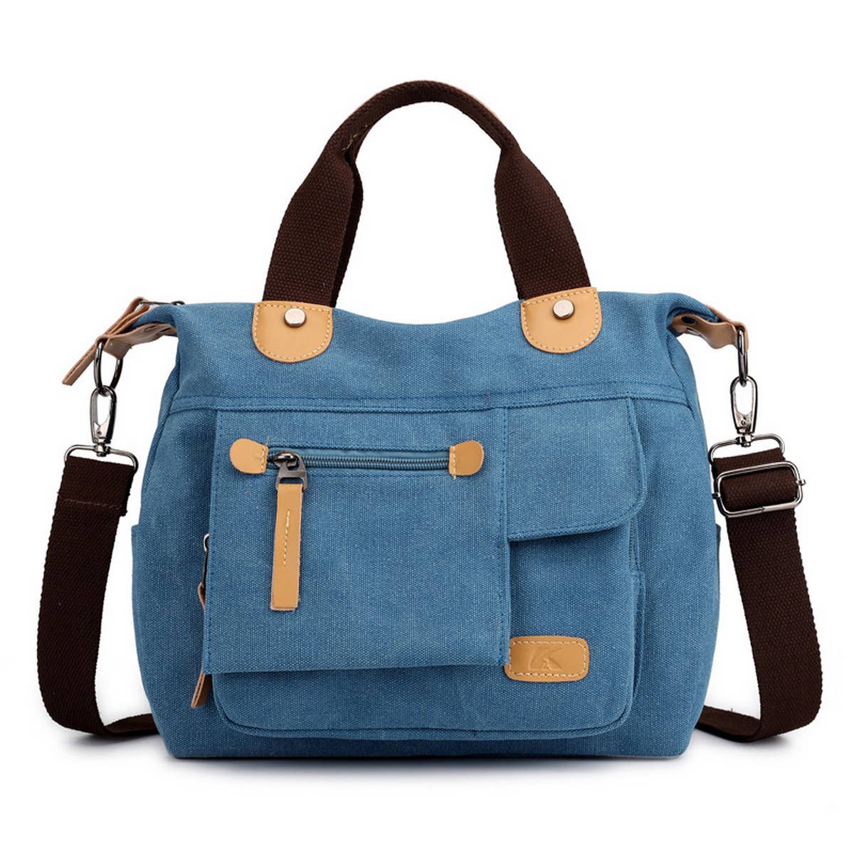 RETRO LEISURE CANVAS LARGE-CAPACITY SHOULDER BAG_CWAB1294