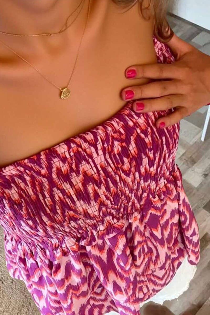 CWTTSL0450_SUMMER VACATION SLEEVELESS TUBE TOP