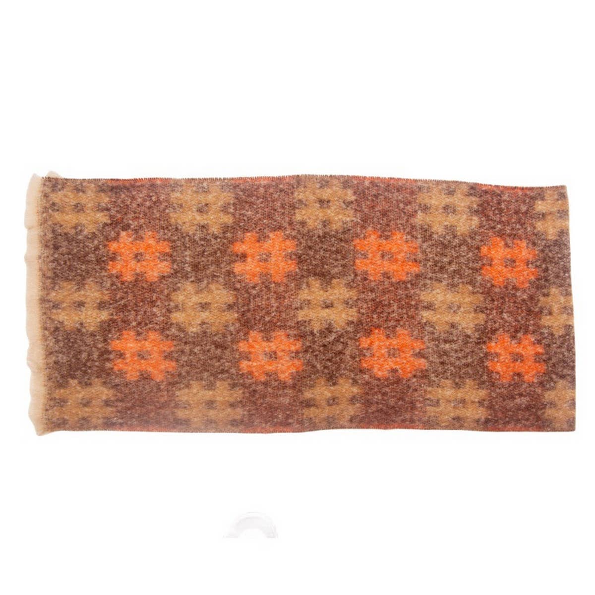 Circle Yarn Jacquard Scarf ? Unisex Winter Wrap