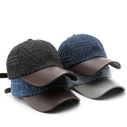 CWAH3208_SOLID COLOR BLOCK SUN VISOR BASEBALL CAP