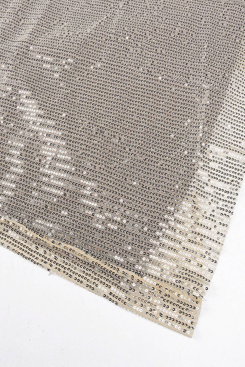 CWDMD4252_SEQUIN SPARKLING STRAP LONG GOWN PARTY DRESS