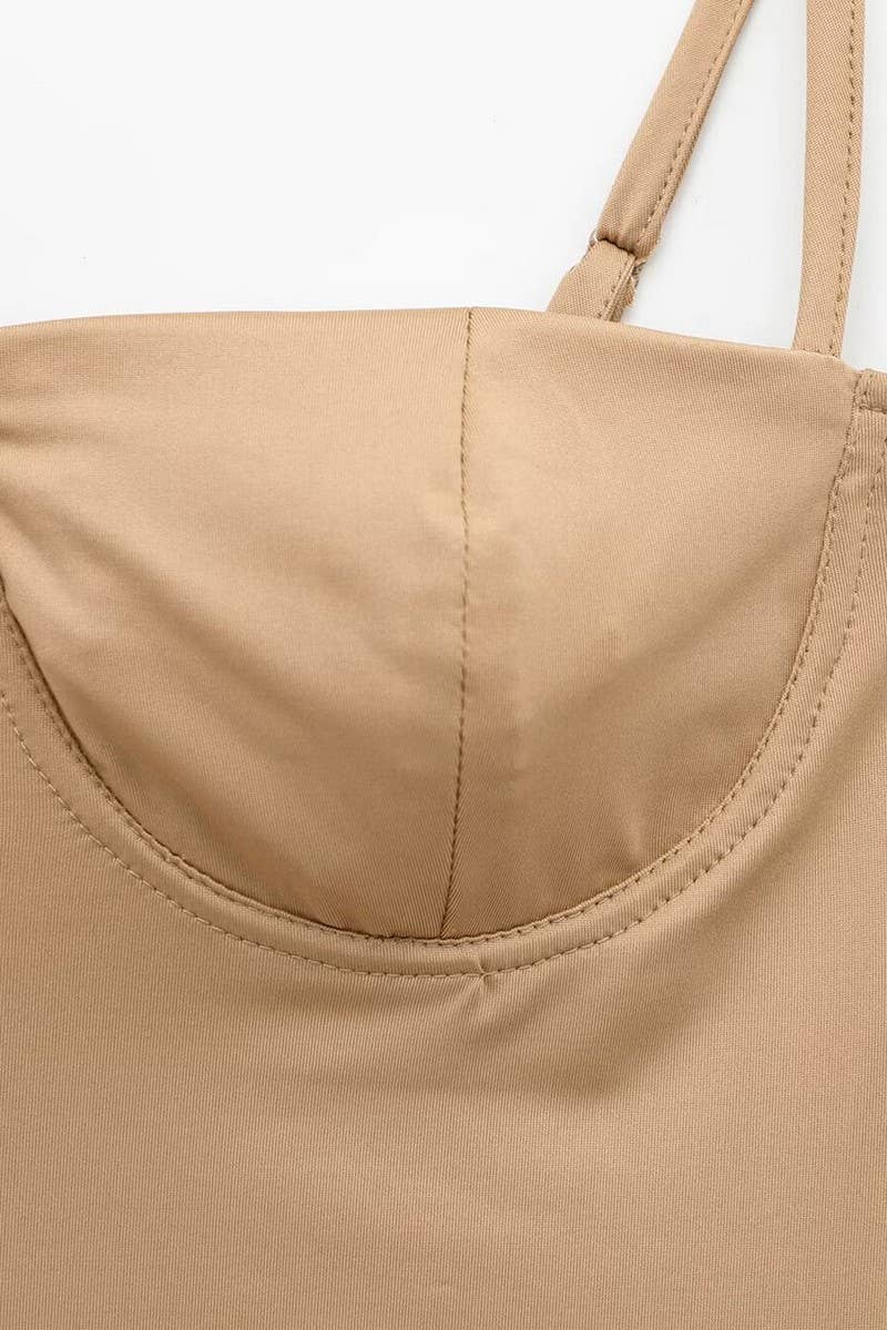 CWSJS1542_FASHIONABLE SATIN LINGERIE BODYSUIT