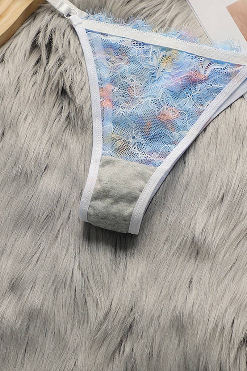 CWMU00287_SEXY PUSH UP BRA SET THIN CUP UNDERWIRE