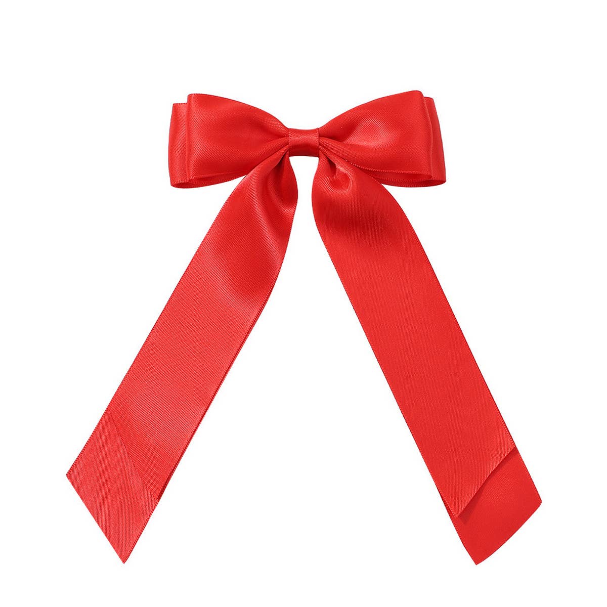 CHILDREN'S CANDY COLOR RIBBON BOW HAIRPIN