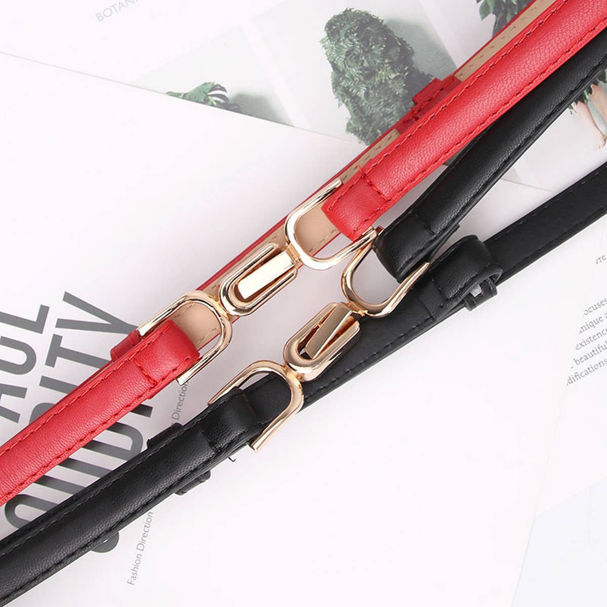 CWABE0909_FASHION BUCKLE ADJUSTABLE BELT