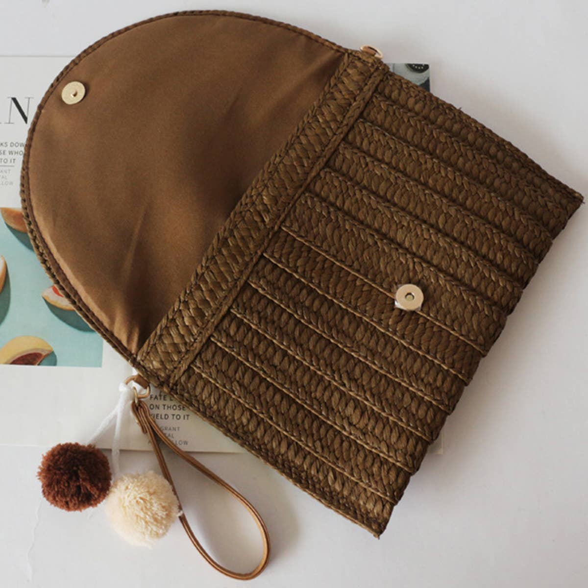 WOMEN  CASUAL SAND CLUTCHE CROSSBODY BAG_CWAB0811