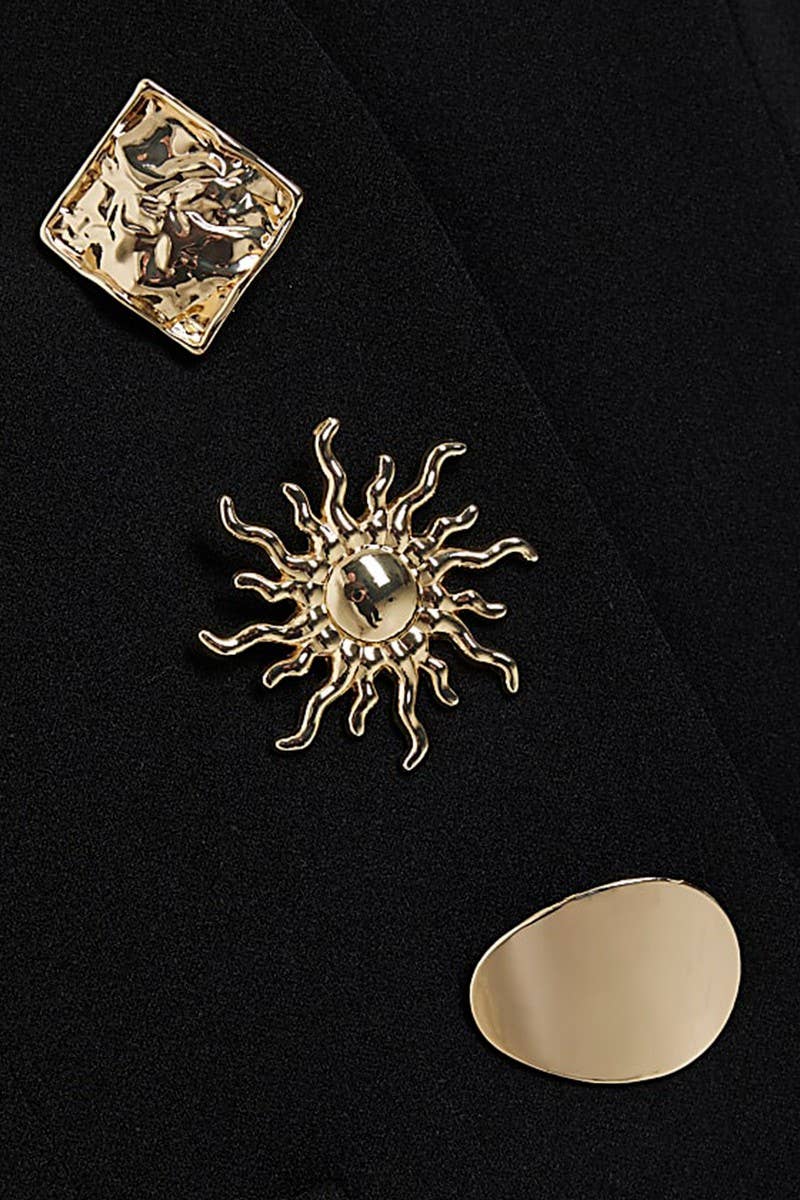 CWSTB2159_SOLID V-NECK VEST & HIGH-WAIST WIDE-LEG SET