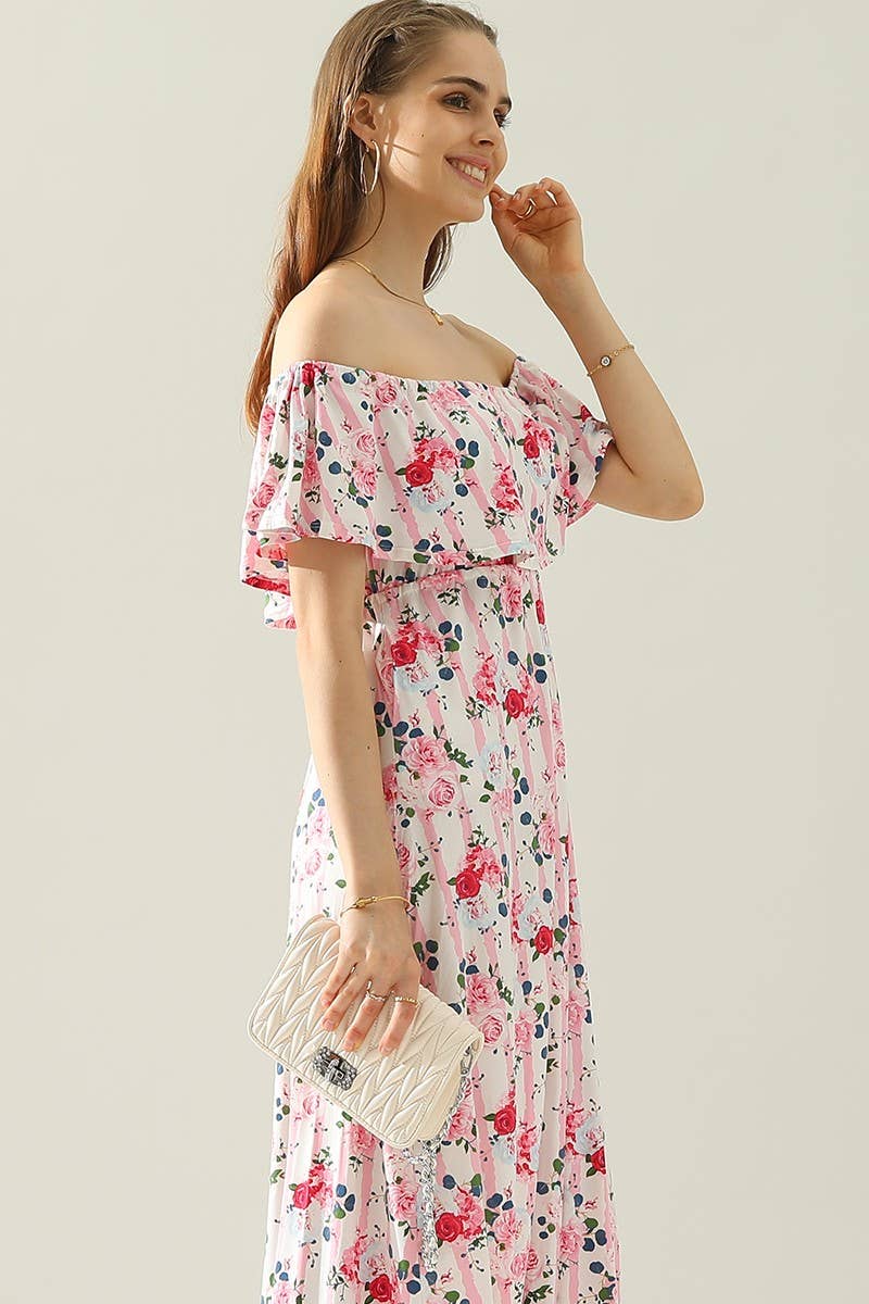 CWDMD818_LAYERED OFF THE SHOULDER MAXI DRESS