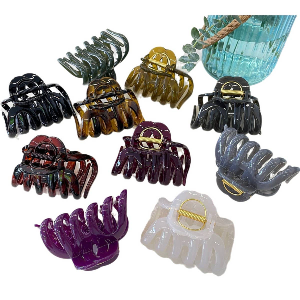 CWAHA1509_FRENCH ELEGANT LARGE HAIR CLAW CLIP