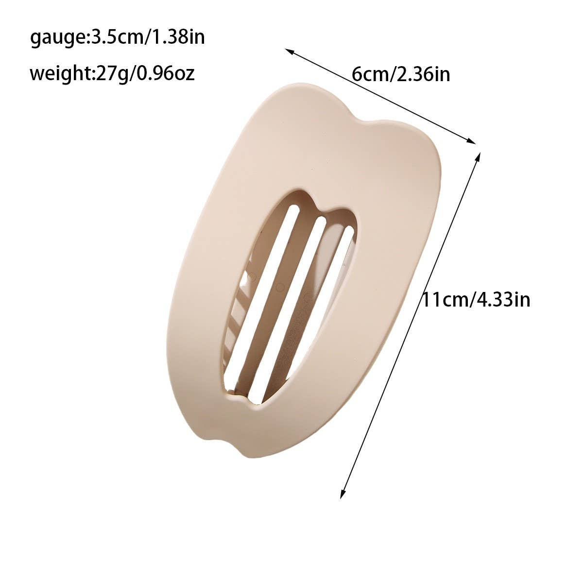 CWAHA07411_FLAT HAIR CLIP FOR WOMEN BUN UPDO 2025 NEW