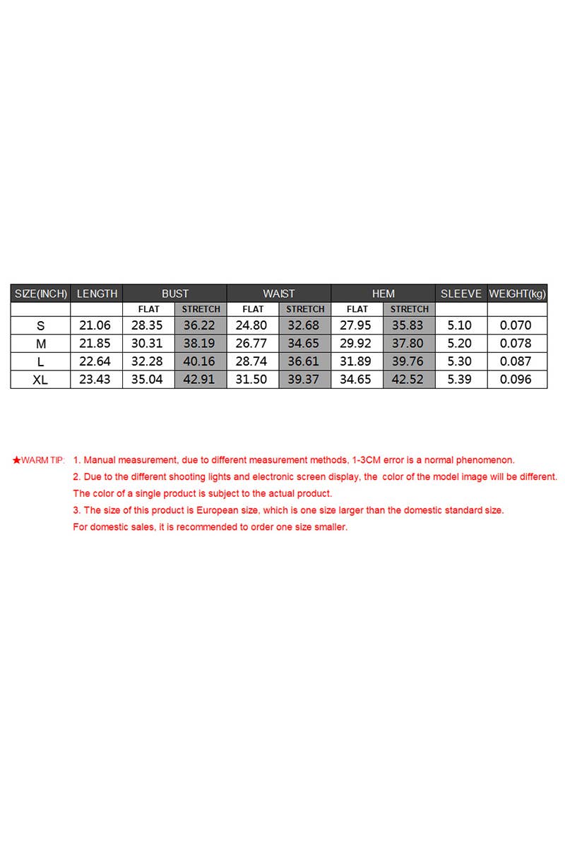 CWTTS1585_THREADED SLIM FIT HOTTIE SOLID COLOR SPORTS T-SHIR