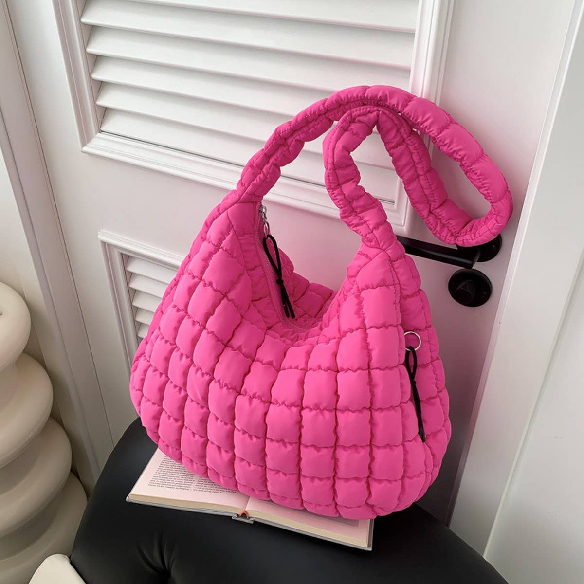Cloud Puff Tote Bag Large Shoulder Bag_CUAB00503