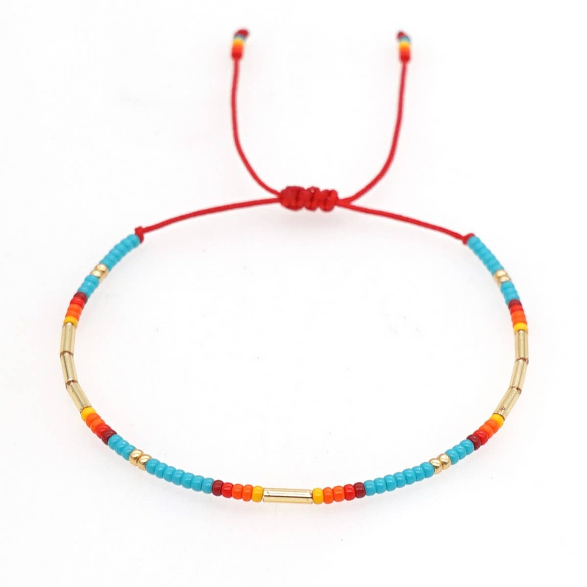 BOHEMIAN STYLE COLOR SMALL BRACELET BEADED BRACELET_CWMM3795