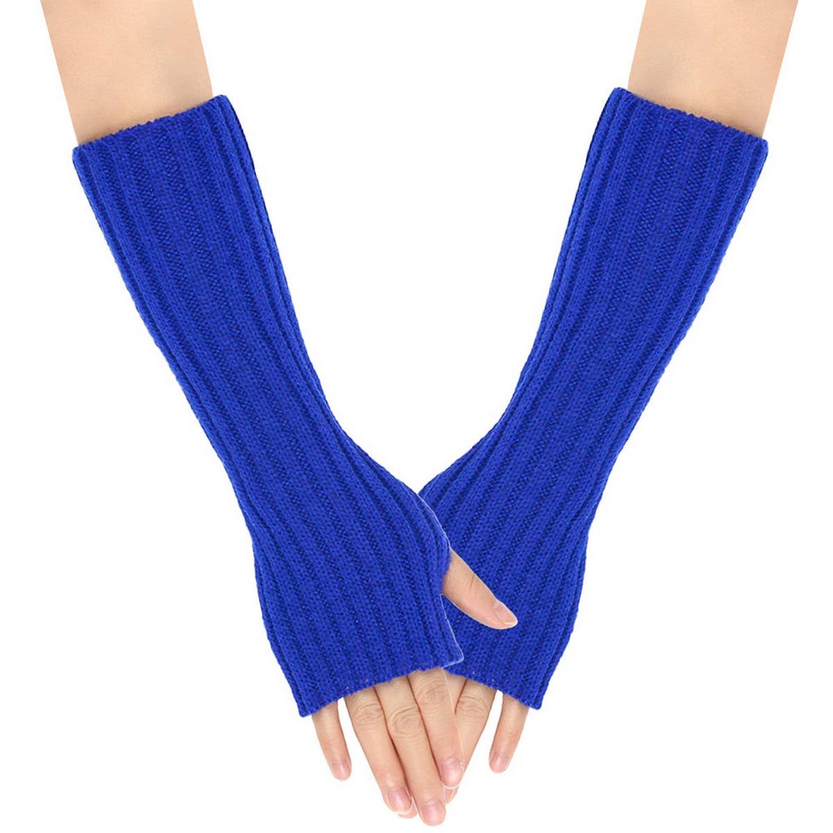 CWMM10077_KNIT FINGERLESS ARM WARMERS WOMEN