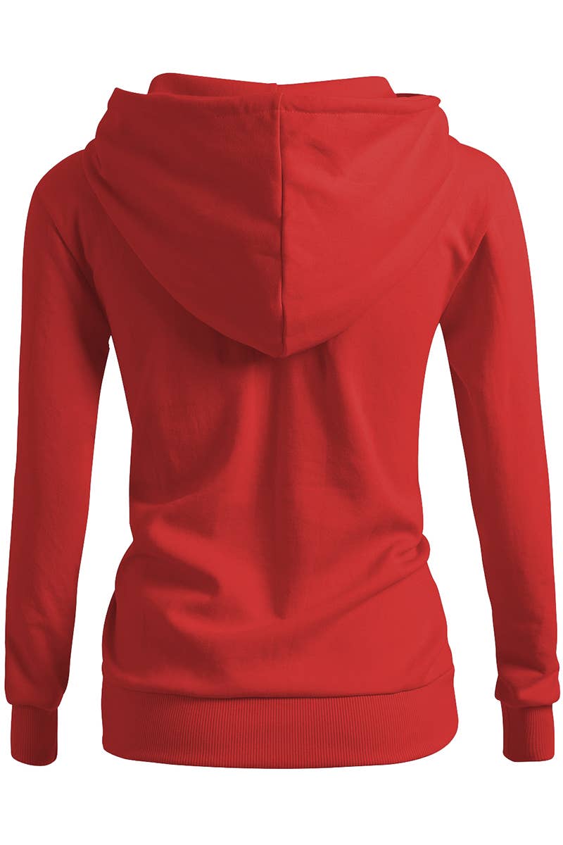 KWOHOL044_Basic Lightweight Pullover Hoodie
