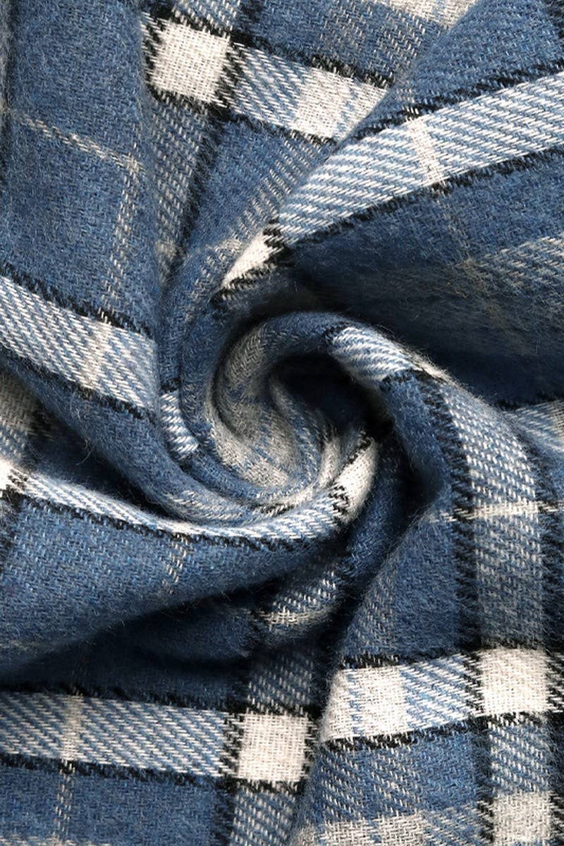 CWTSTL00961_CLASSIC PLAID LIGHTWEIGHT CASUAL SHIRT TOP