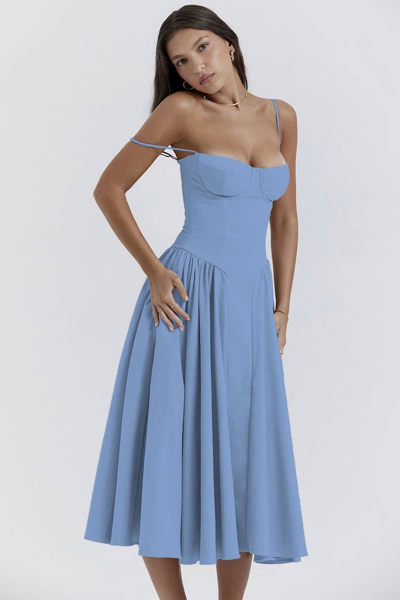 CWDMD5983_DOPAMINE VINTAGE PRINCESS CAMI MAXI DRESS