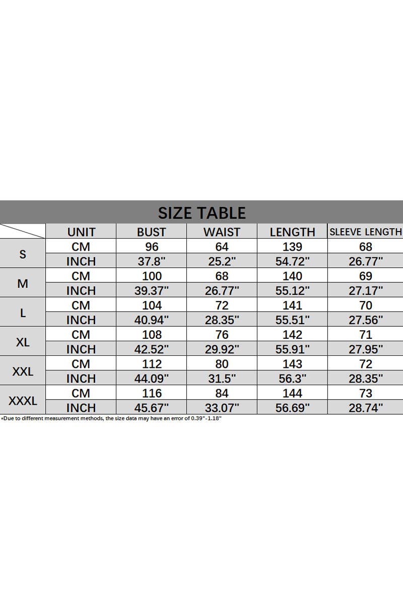 CWDMD5757_SPRING ELEGANT PAINTED FASHION LONG-SLEEVED DRESS