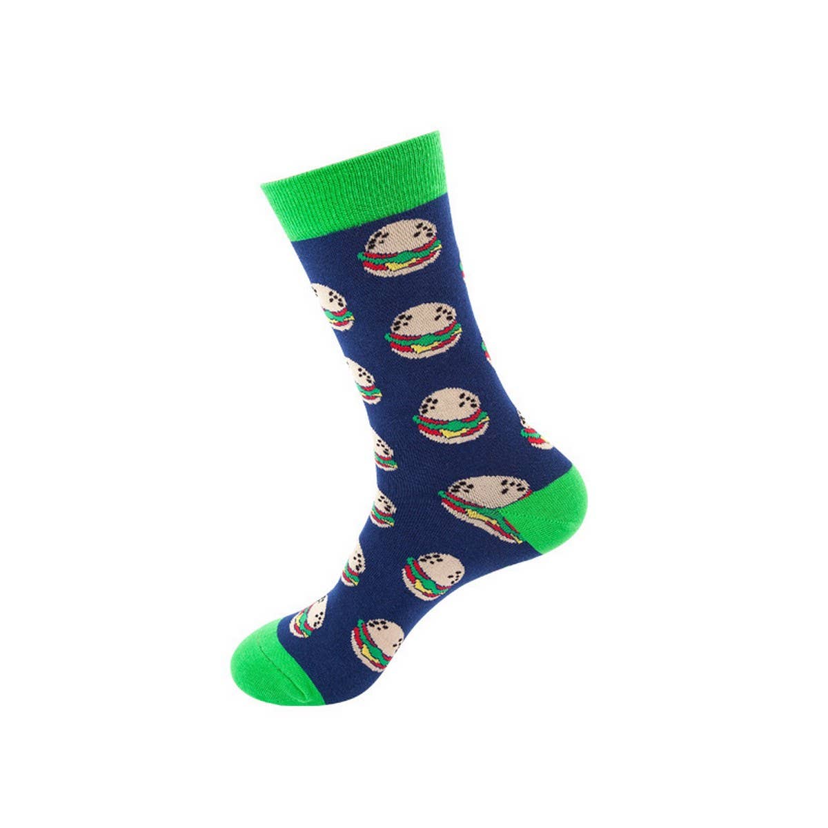 CASUAL GEOMETRIC CARTOON PRINT SOCKS_CWMS1012