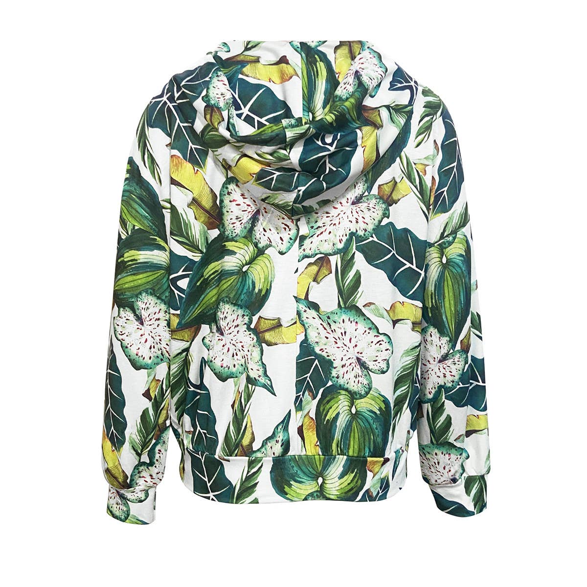 CASUAL PRINTED HOODED POCKET HOODIE