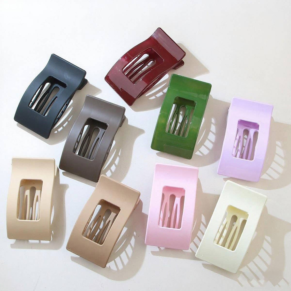 CWAHA07404_LARGE NO-CREASE FLAT DUCKBILL HAIR CLIP