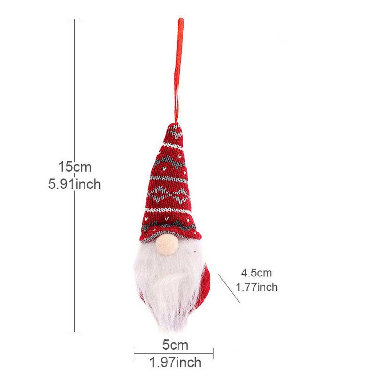 CWMM1743_Christmas Knitted Forest Old Man Home Pendant