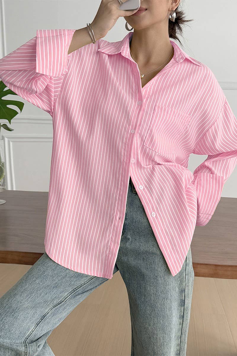 CWTSTL01003_CASUAL VACATION STRIPED LONG SLEEVE SHIRT