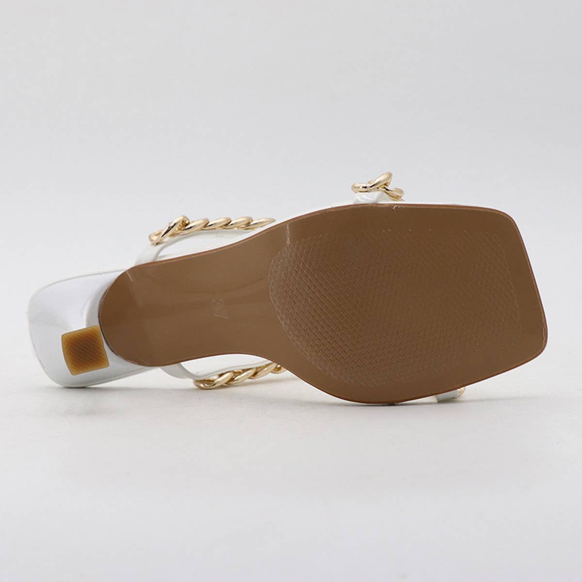 SIMPLE SEXY CHAIN HIGH HEELS_CWSHS0595