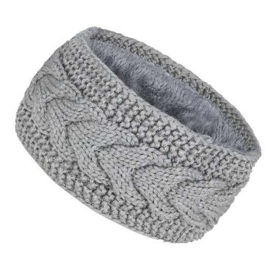 CWMS02715_WINTER  FLEECE LINED HEADBAND EAR WARMER
