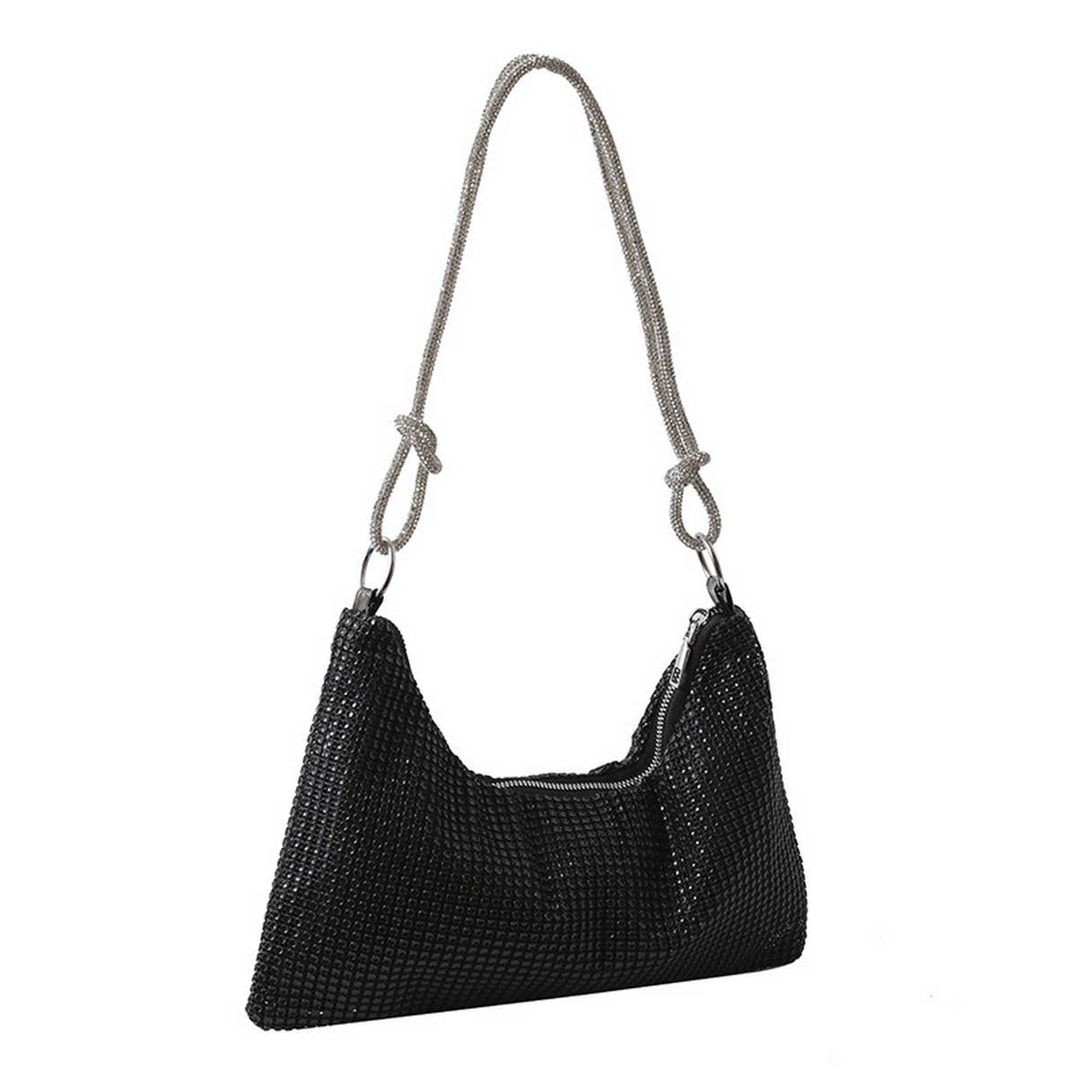 FASHION RHINESTONE RETRO SHOULDER BAG_CWAB0987