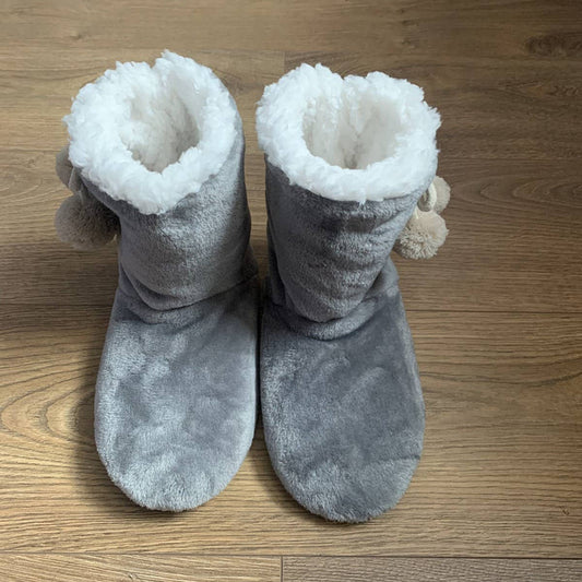 ADULT THICK WARM SOFT BOTTOM INDOOR SOCK SLIPPERS_CWMS1204