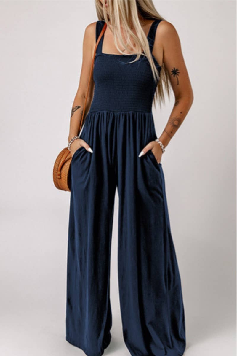 CWSJS1093_HIGH-WAISTED JUMPSUITS WITH SLEEVELESS SUSPENDERS