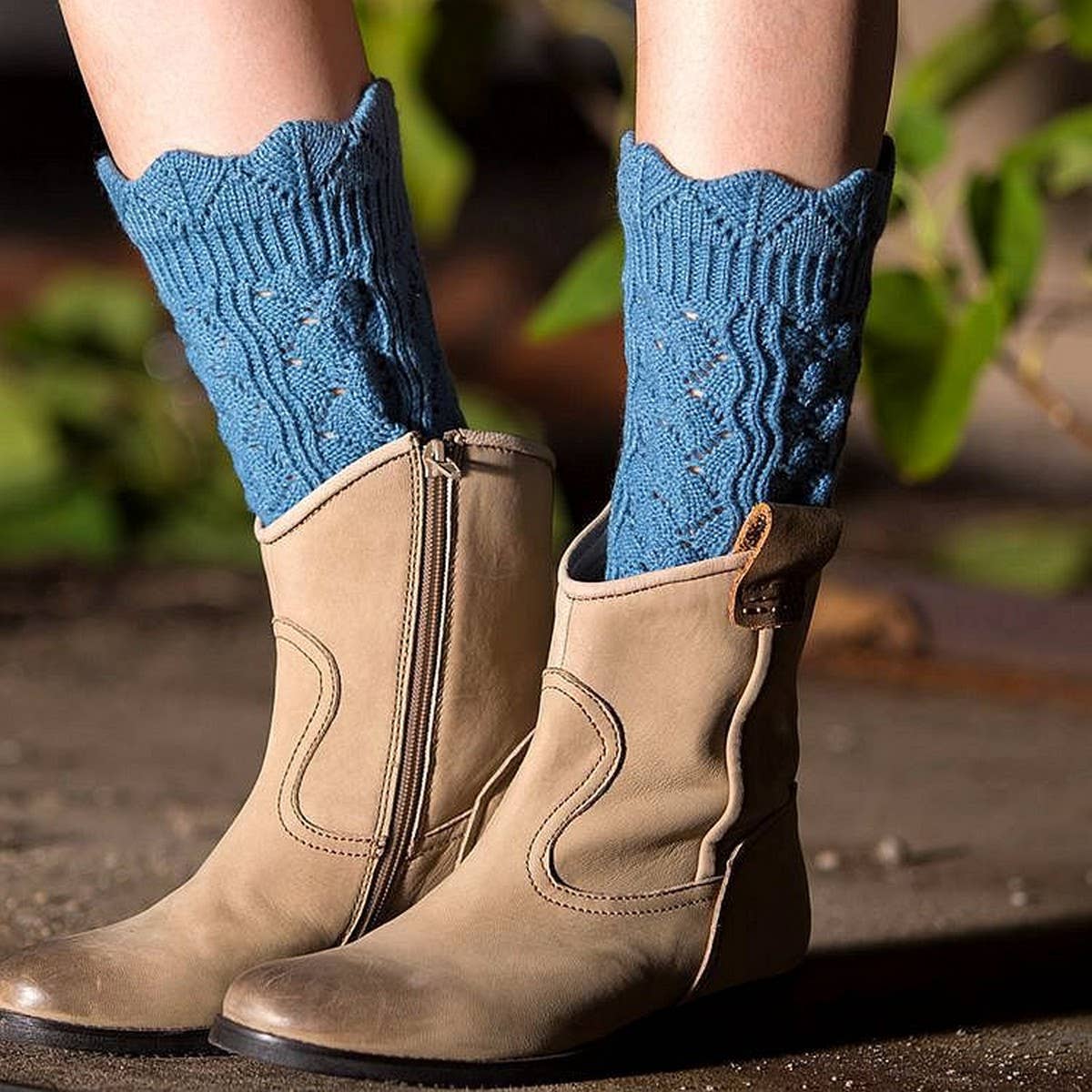 WARM BALLET LEGGINGS HIGH ELASTIC STACKED SOCKS