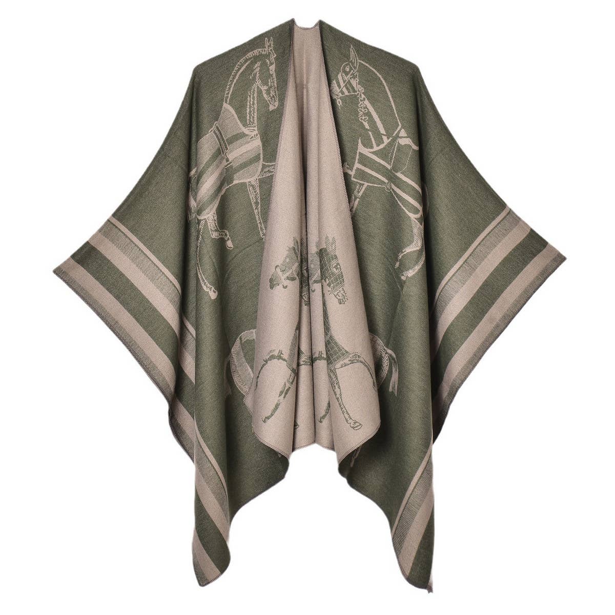 WOMEN SIMPLE CARDIGAN SHAWL