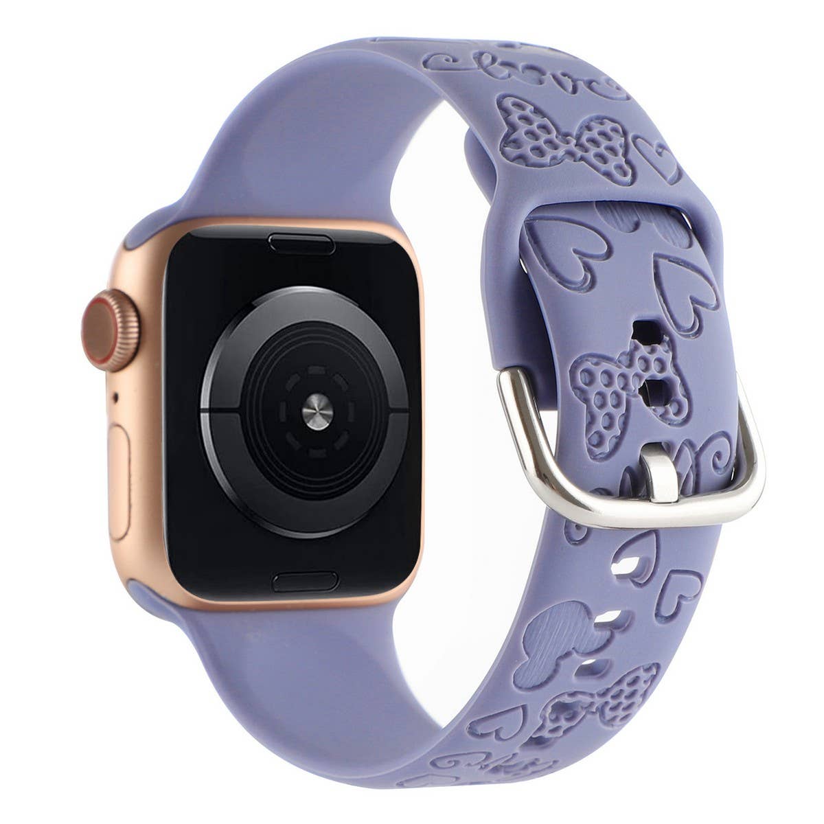 IWATCH8-1 ENGRAVED SILICONE APPLE WATCH9 STRAP