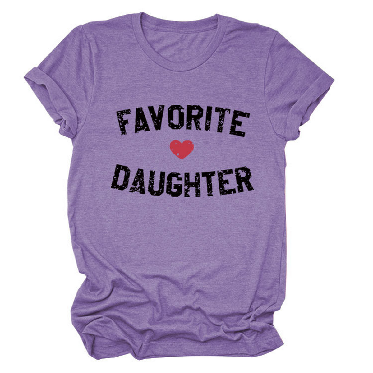 Trendy Short Sleeve Top for Women, Print Design
