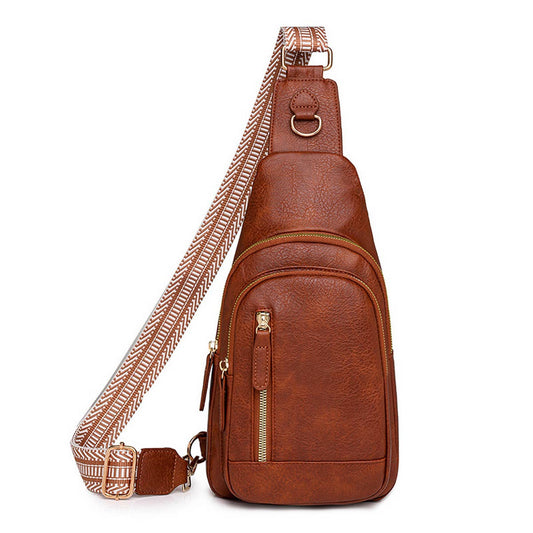 POPULAR RETRO PU CHEST BAG WAIST BAG_CWAB2707
