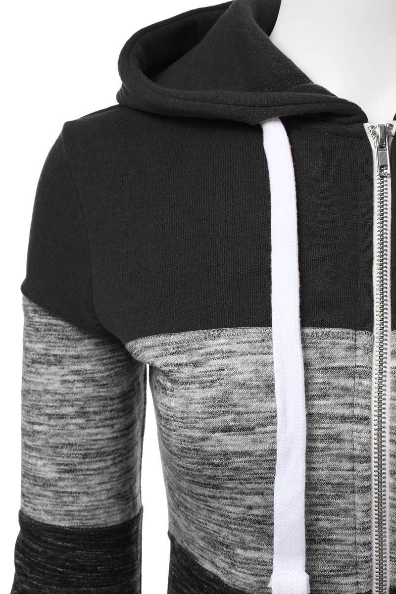 AWOHOL194_Lightweight Thin Zip-Up Hoodie Jacket