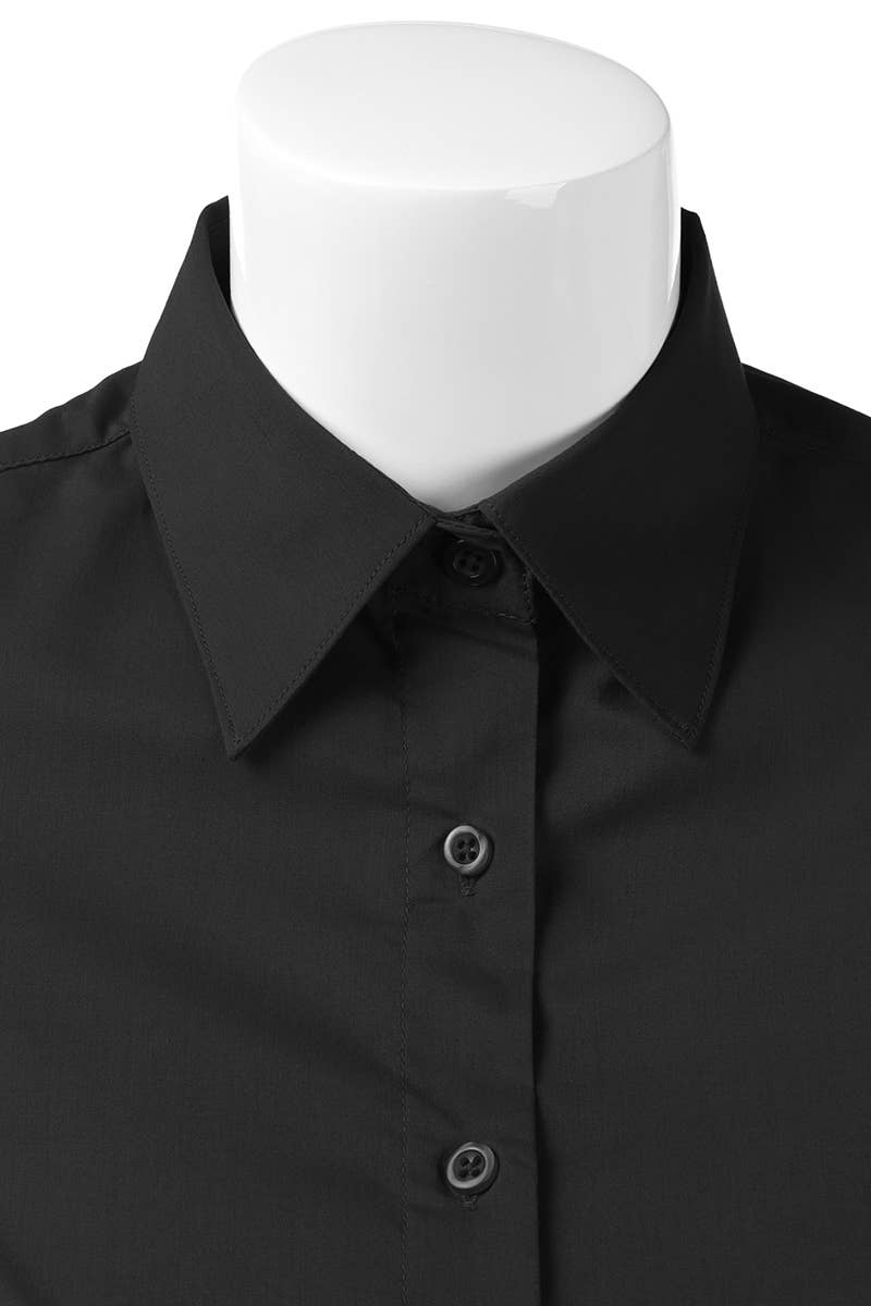 CWTSTS118-P_Slim Classic Short Sleeve Bttn Down Collar Shirt