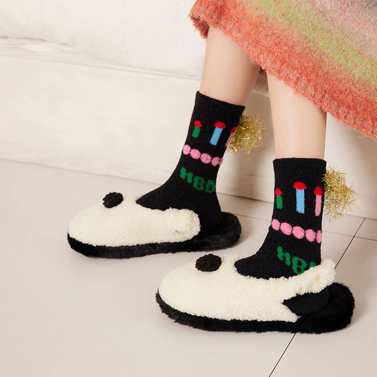 CASUAL CARTOON THICK WARM SOCKS_CWMS0885