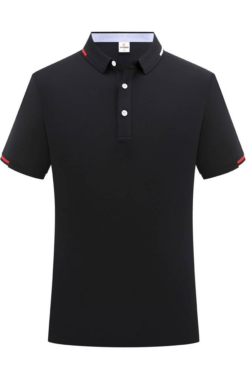 CWTBLS02439_SHORT-SLEEVED CUSTOM EMBROIDERED POLO SHIRT