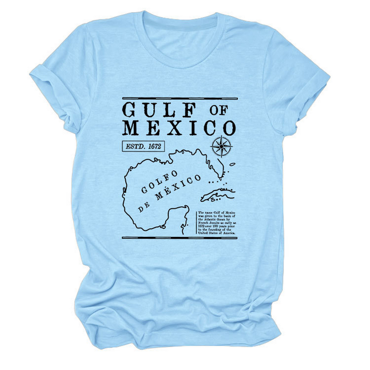 Gulf of Mexico Estd Tee ? Soft Comfort T?Shirt