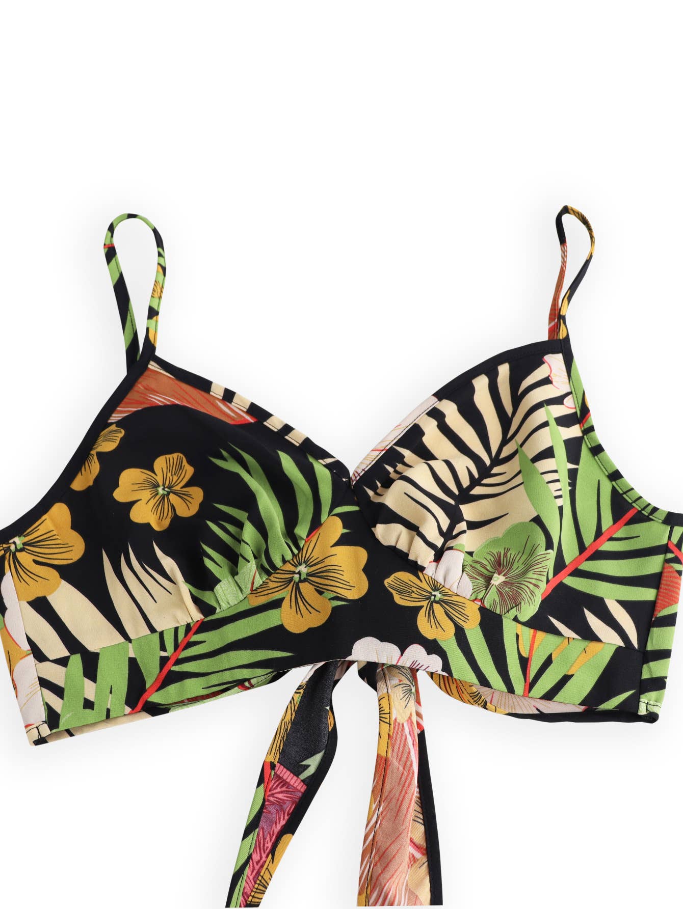 Casual patchwork printed halter dress two-piece